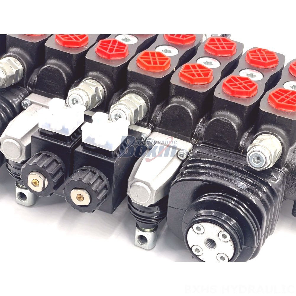 High Performance 8 Spool Directional Valve | Customizable for Hydraulic Systems detail image